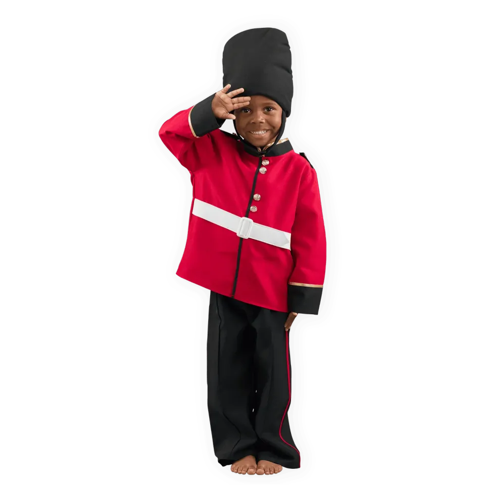 Pretend to Bee Royal Guard costume bambino riciclato