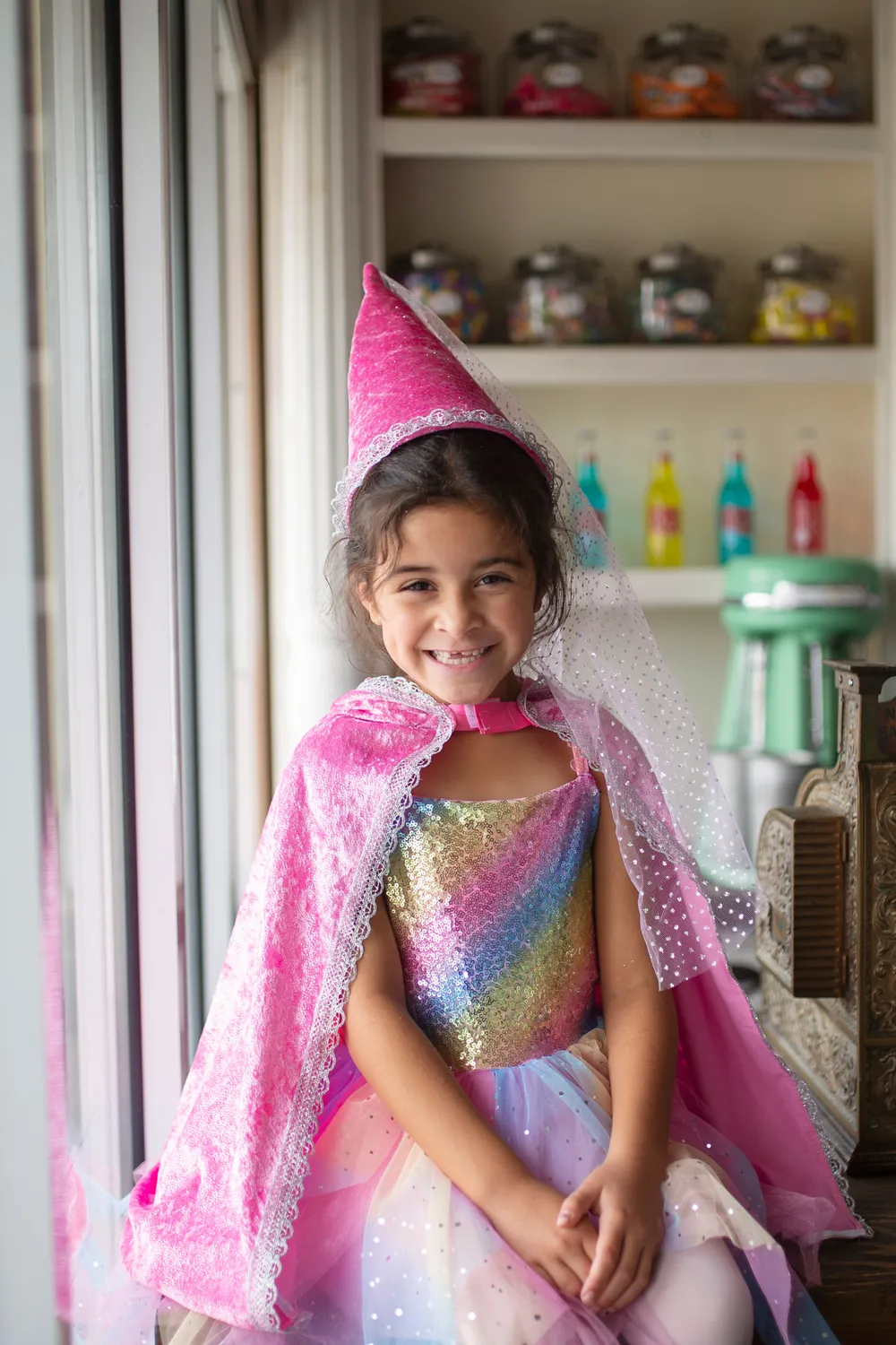 Great Pretenders Diamond Sparkle Cape mantello principessa