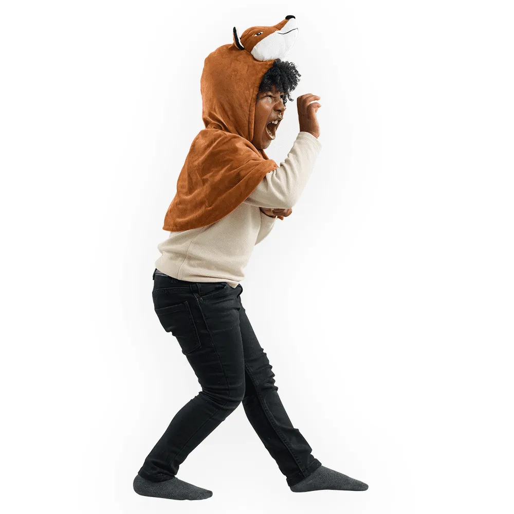 Pretend to Bee Fox mantello volpe arancione