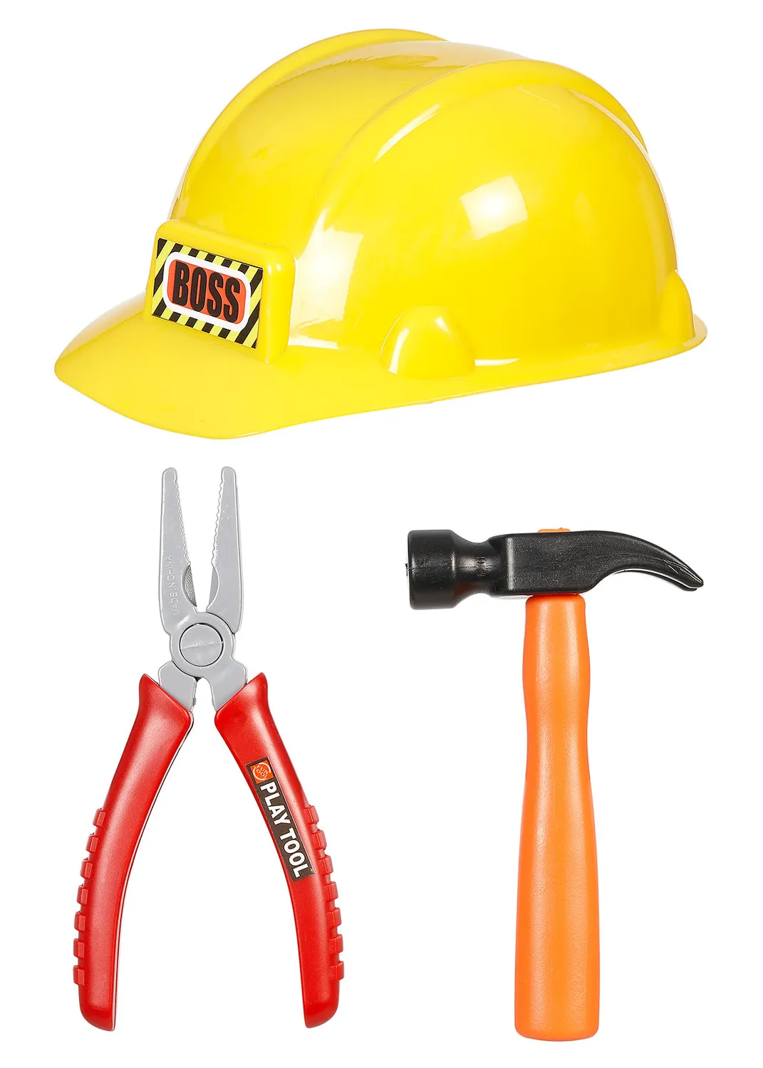 Souza! Construction Worker Set costume muratore 4-7 anni