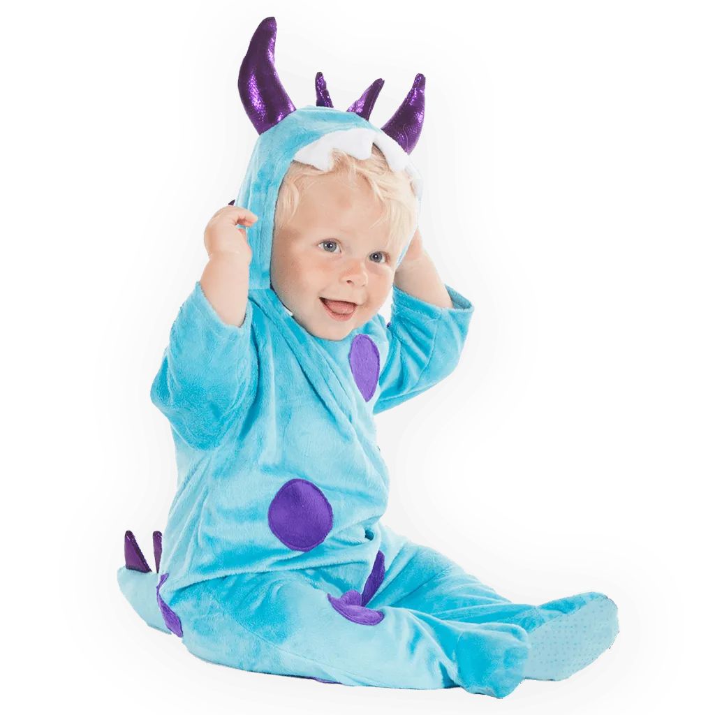 Pretend to Bee Little Monster tuta bebè con stivaletti