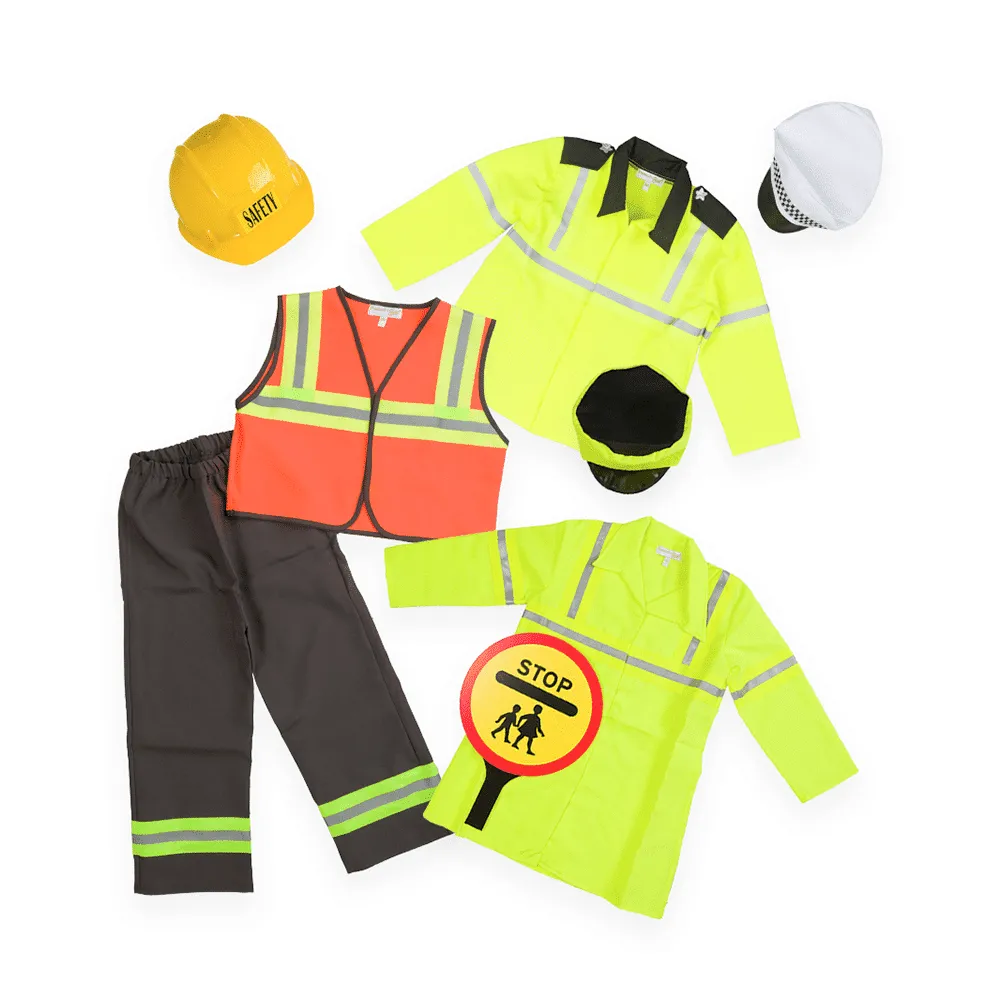 Pretend to Bee Road Safety set gioco di ruolo 3 costumi