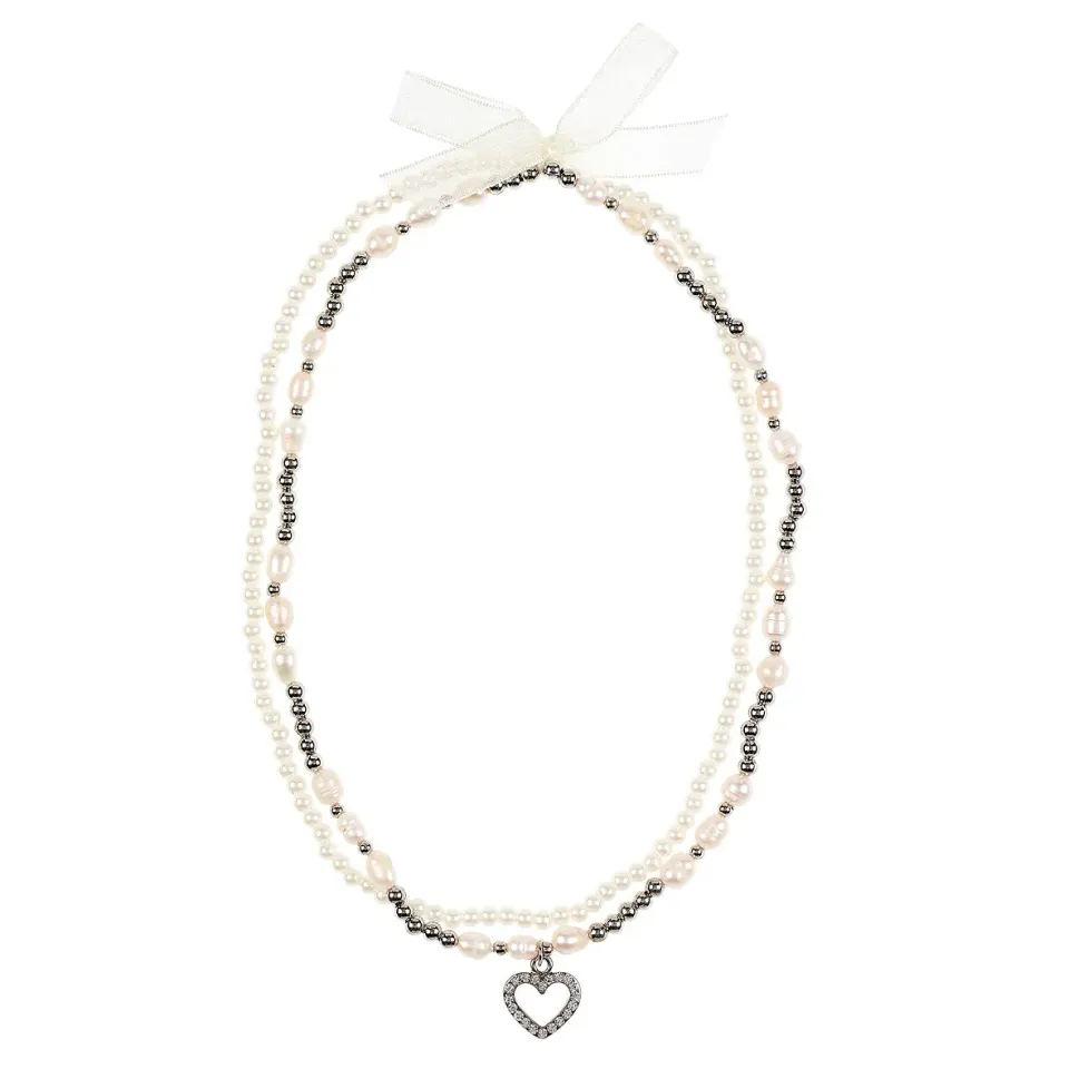 Souza Bliss collana bambina bianca Natale