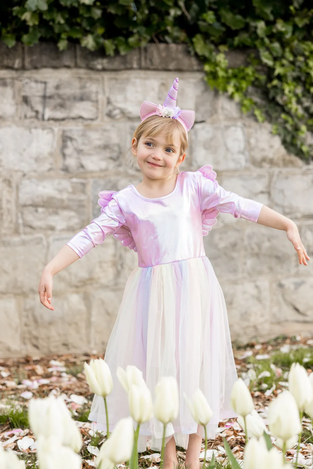 Great Pretenders Alicorn vestito unicorno ali e cerchietto