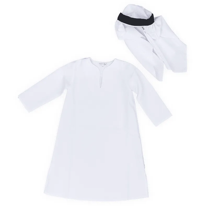 Pretend to Bee Thobe costume arabo con copricapo