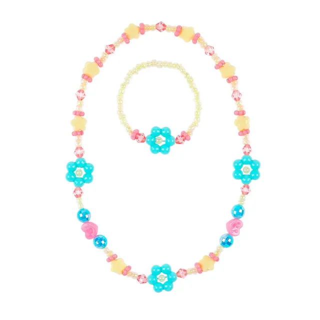 Souza! Oda flower set collana e bracciale fiori