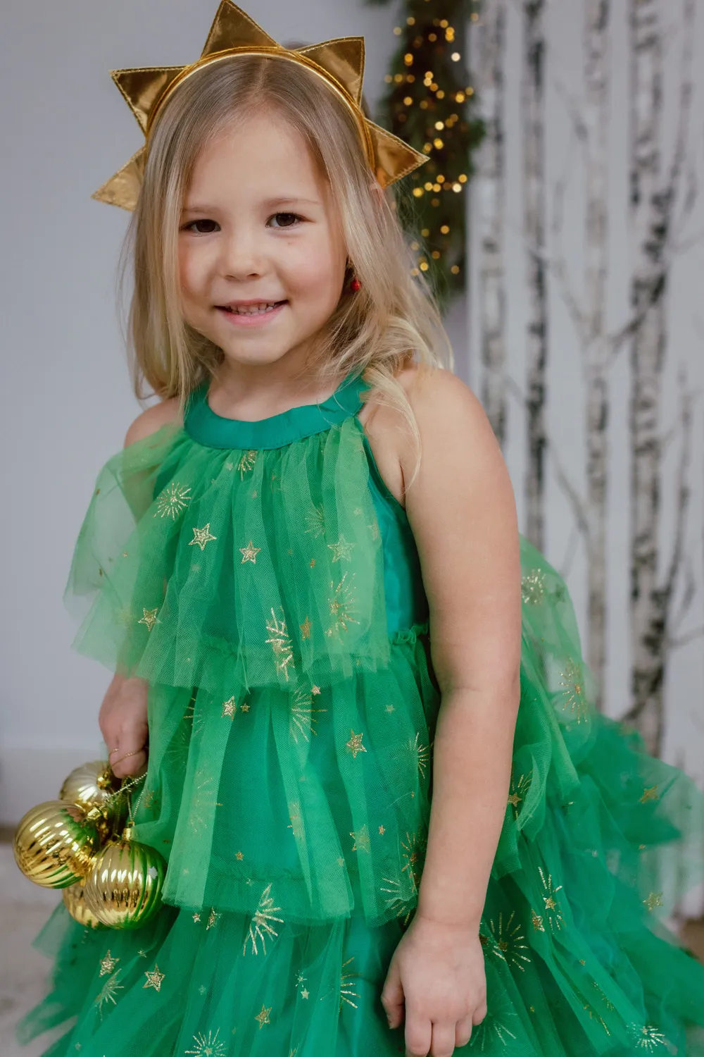 Great Pretenders Christmas Tree vestito natale albero con fascia stelle