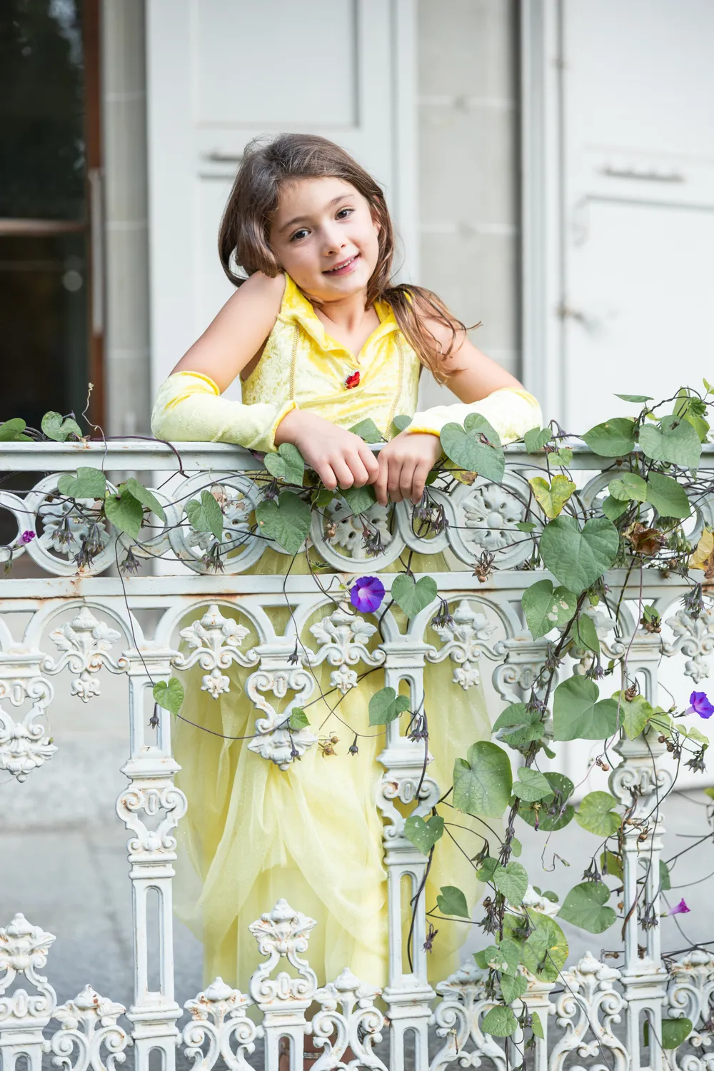 Great Pretenders Velvety Soft Yellow abito principessa giallo con scaldabraccia