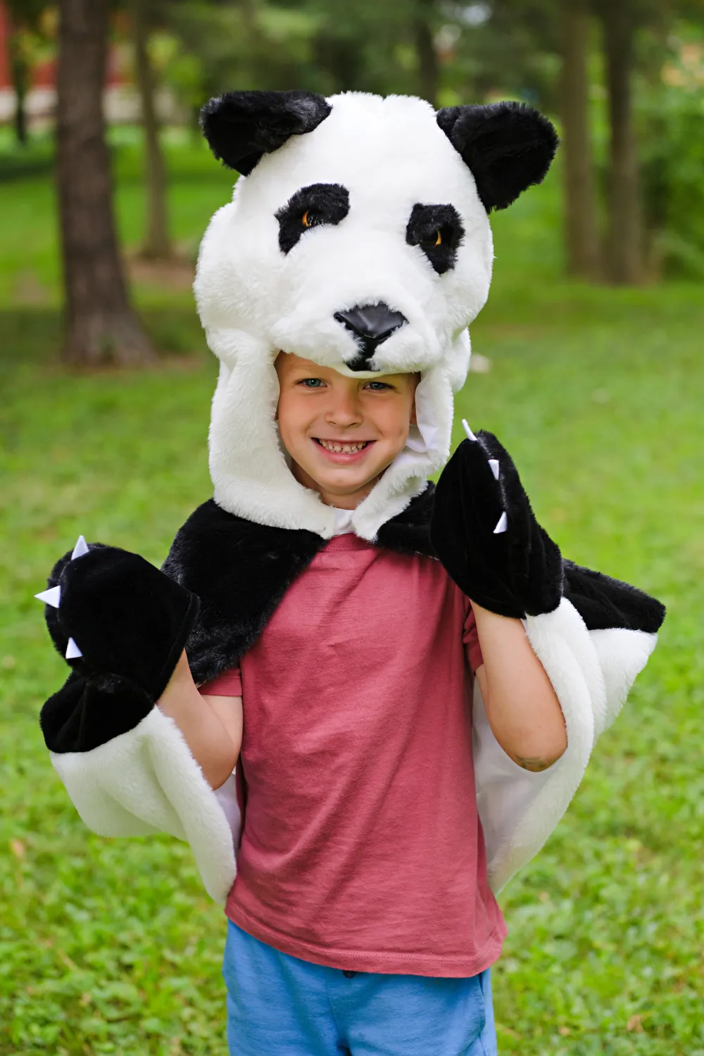 Great Pretenders Panda Cuddle Mantello Panda Peluche