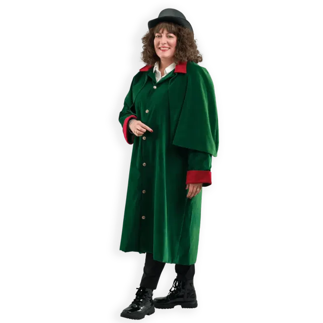 PRETEND TO BEE Christmas Carriage mantello natale adulto con cappello