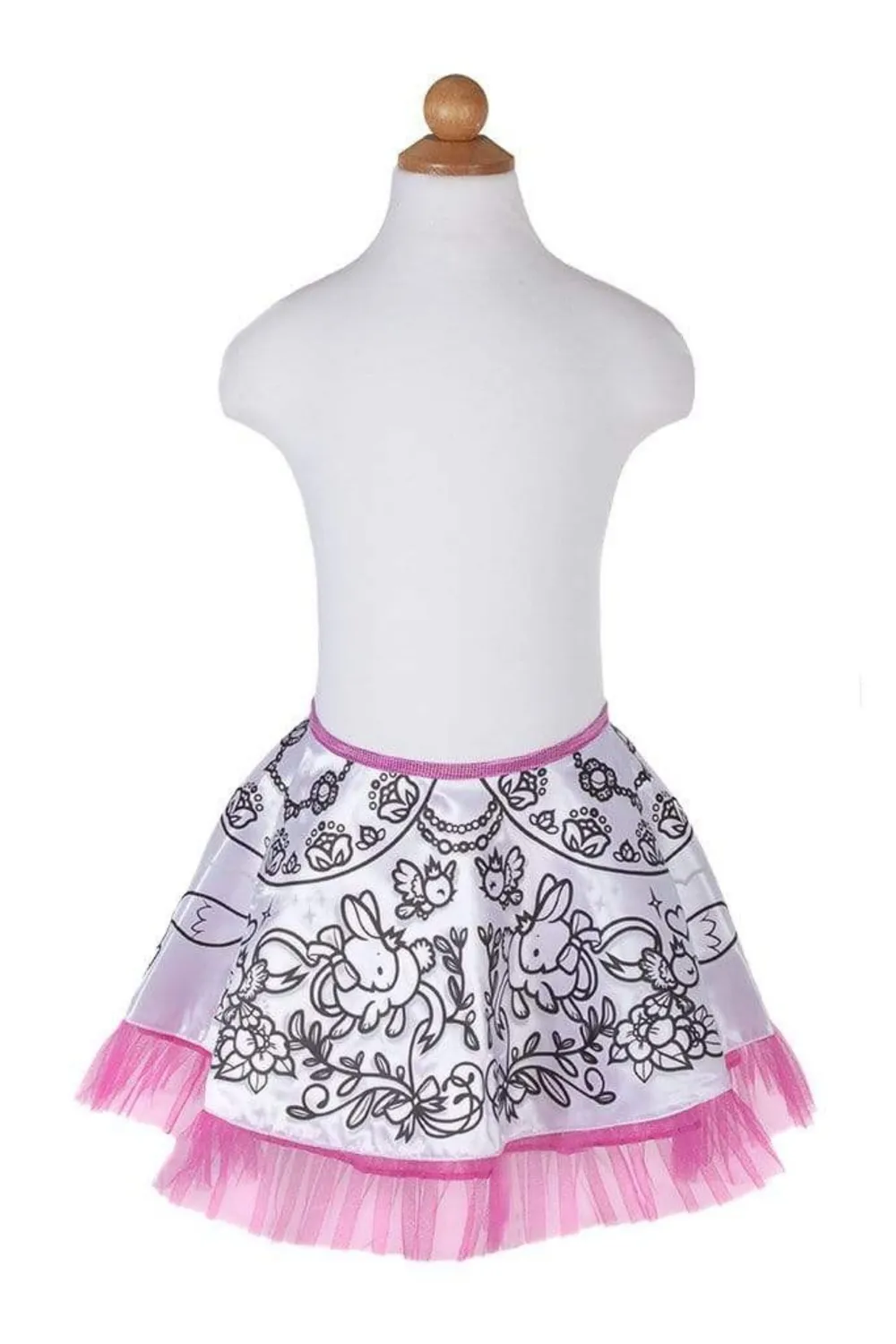 Great Pretenders Colour-A-Skirt gonna da colorare reversibile 6 pennarelli