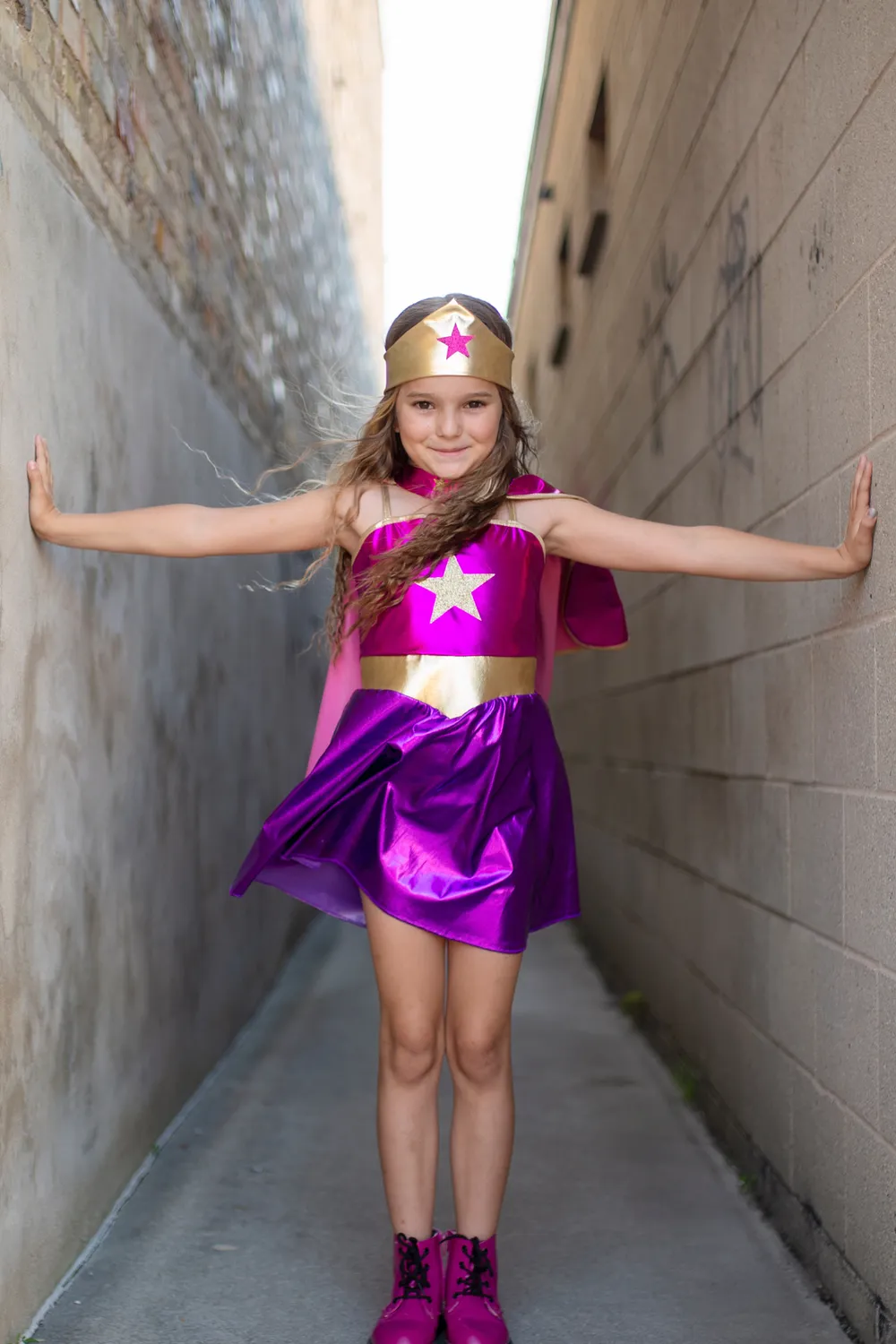 Great Pretenders Superhero Star costume supereroe bambina