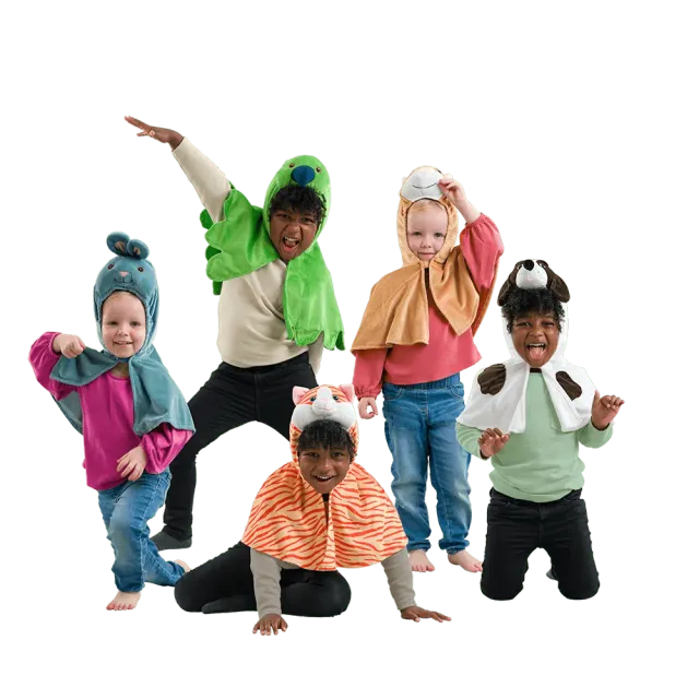 Pretend to Bee mantelli animali bimbi 18 mesi set