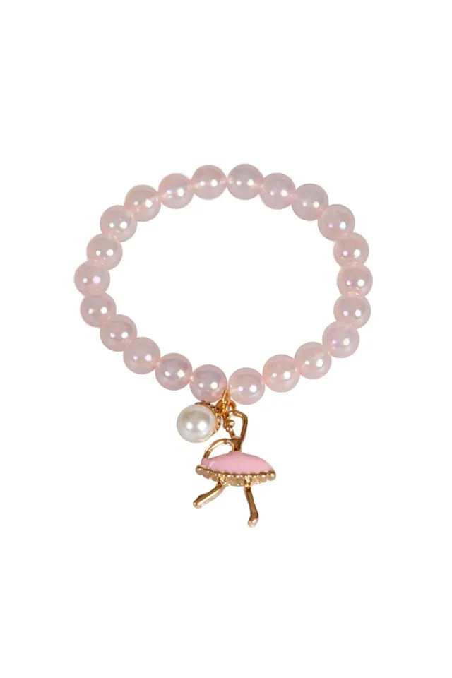 Great Pretenders Ballet Beauty bracciale ballerina perle rosa