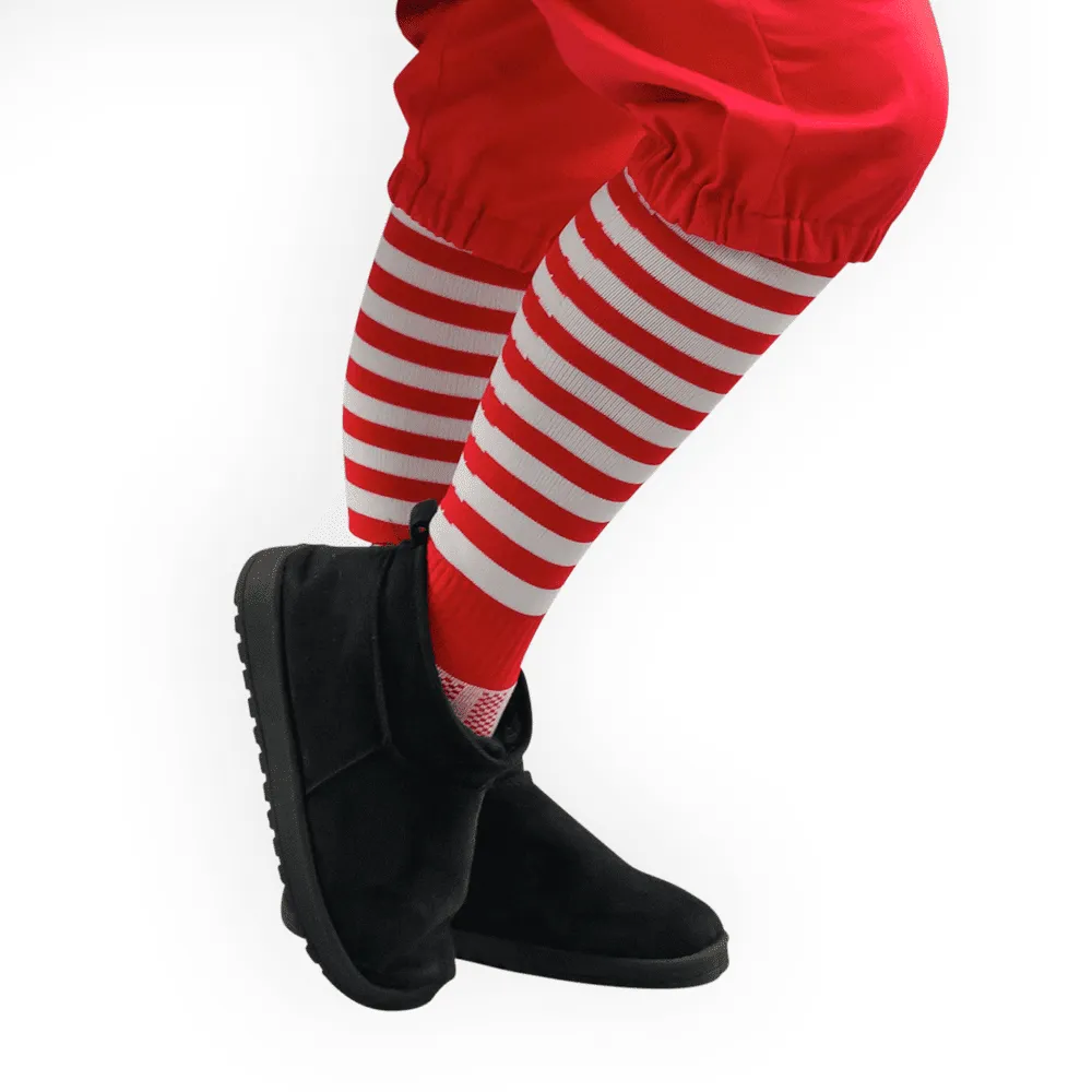PRETEND TO BEE Elf Candy Cane calze Natale adulto