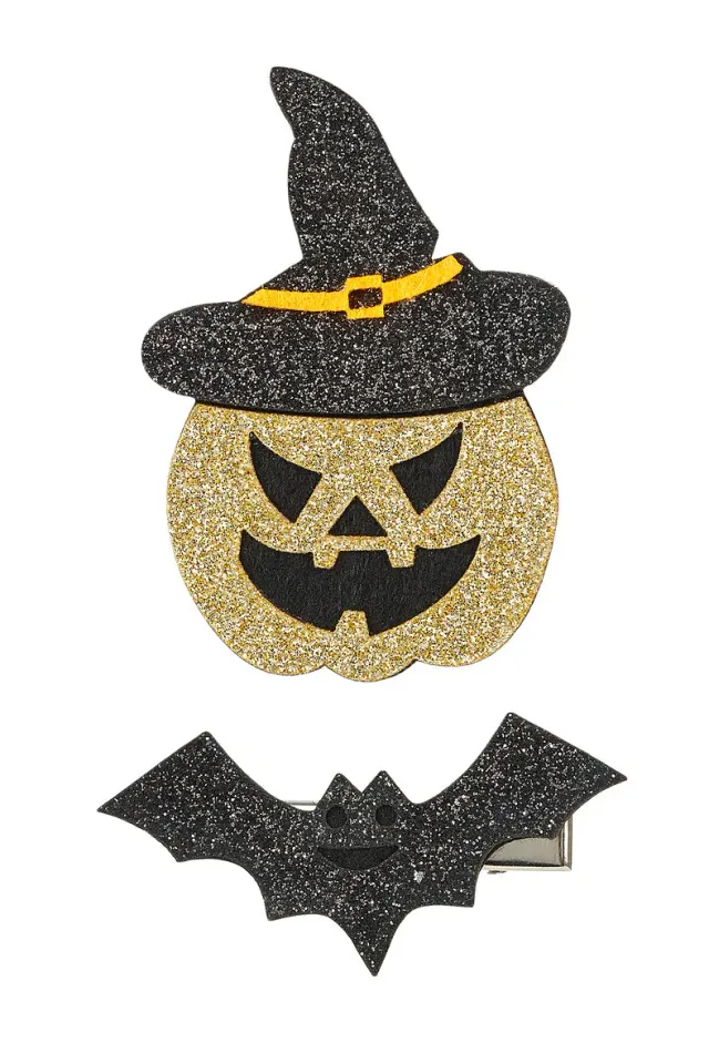 Souza! Willa Pumpkin-Bat mollette zucca nere