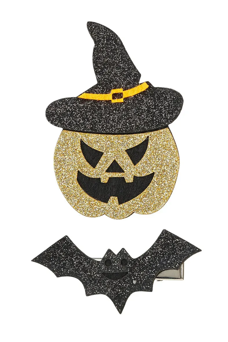 Souza! Willa Pumpkin-Bat mollette zucca nere