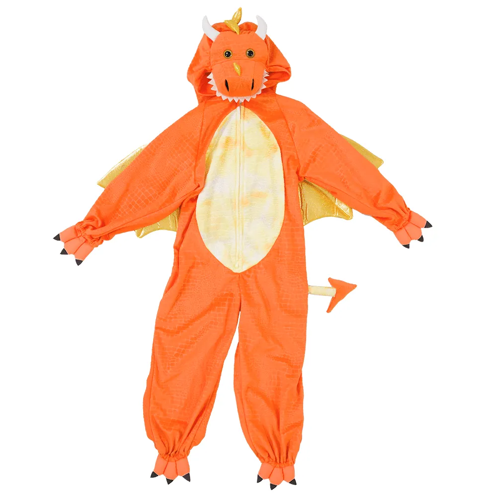 PRETEND TO BEE Orange Dragon costume drago arancione bambino