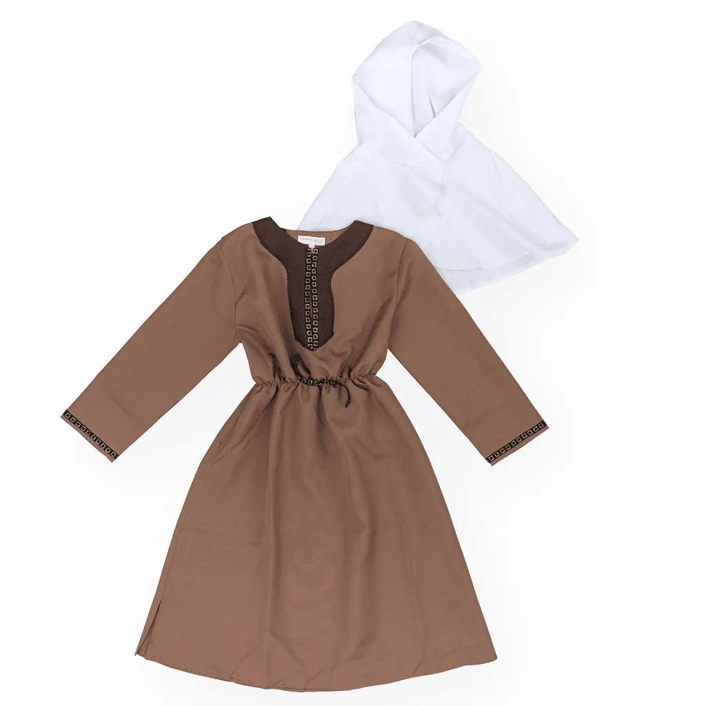 PRETEND TO BEE Costume Sassone bambina tunica riciclata