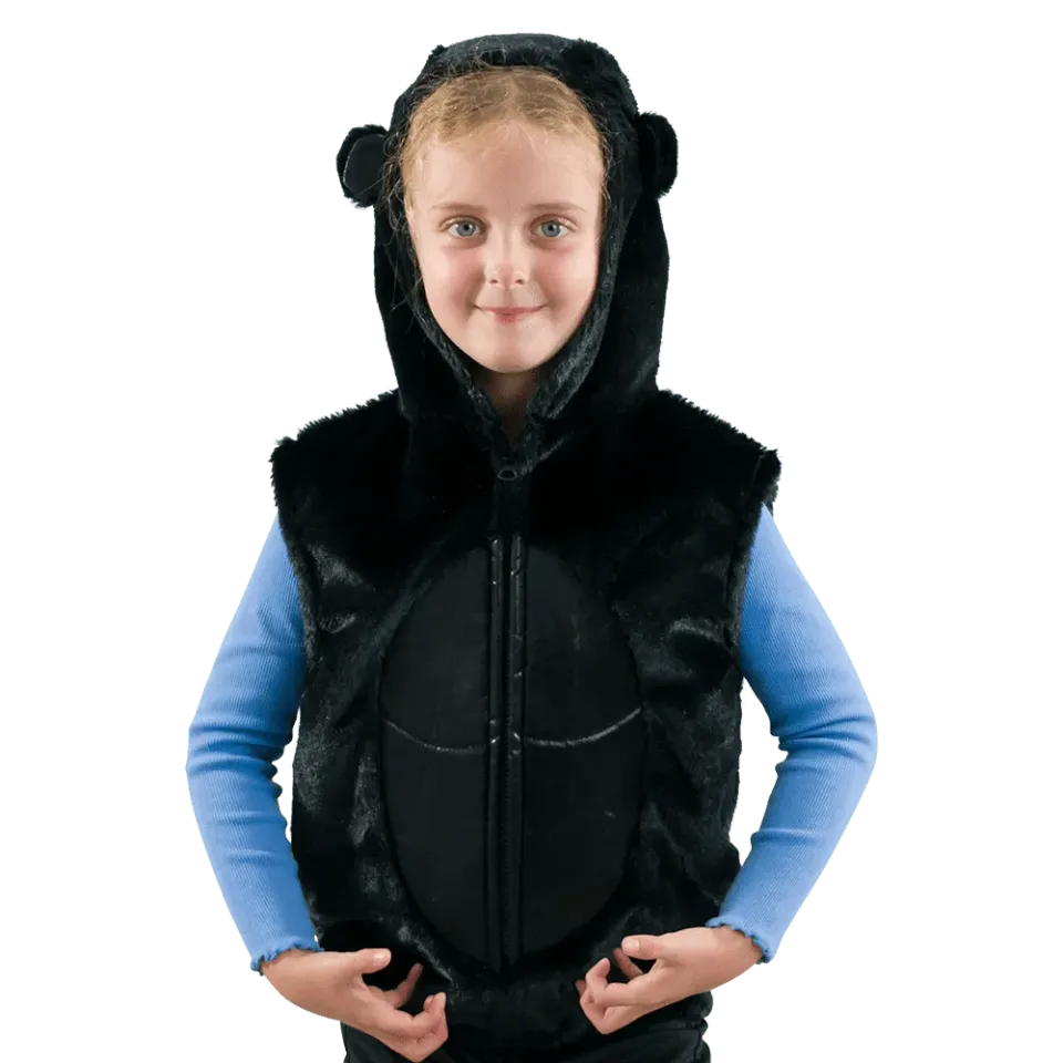 PRETEND TO BEE Gorilla felpa gorilla bimbi nera