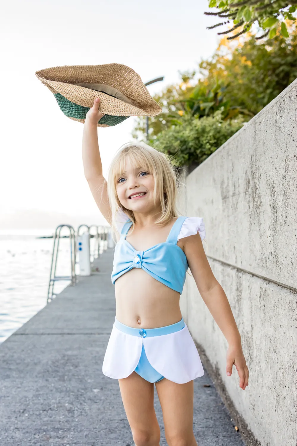 Great Pretenders Glass Slipper Swim Suit bikini principessa blu