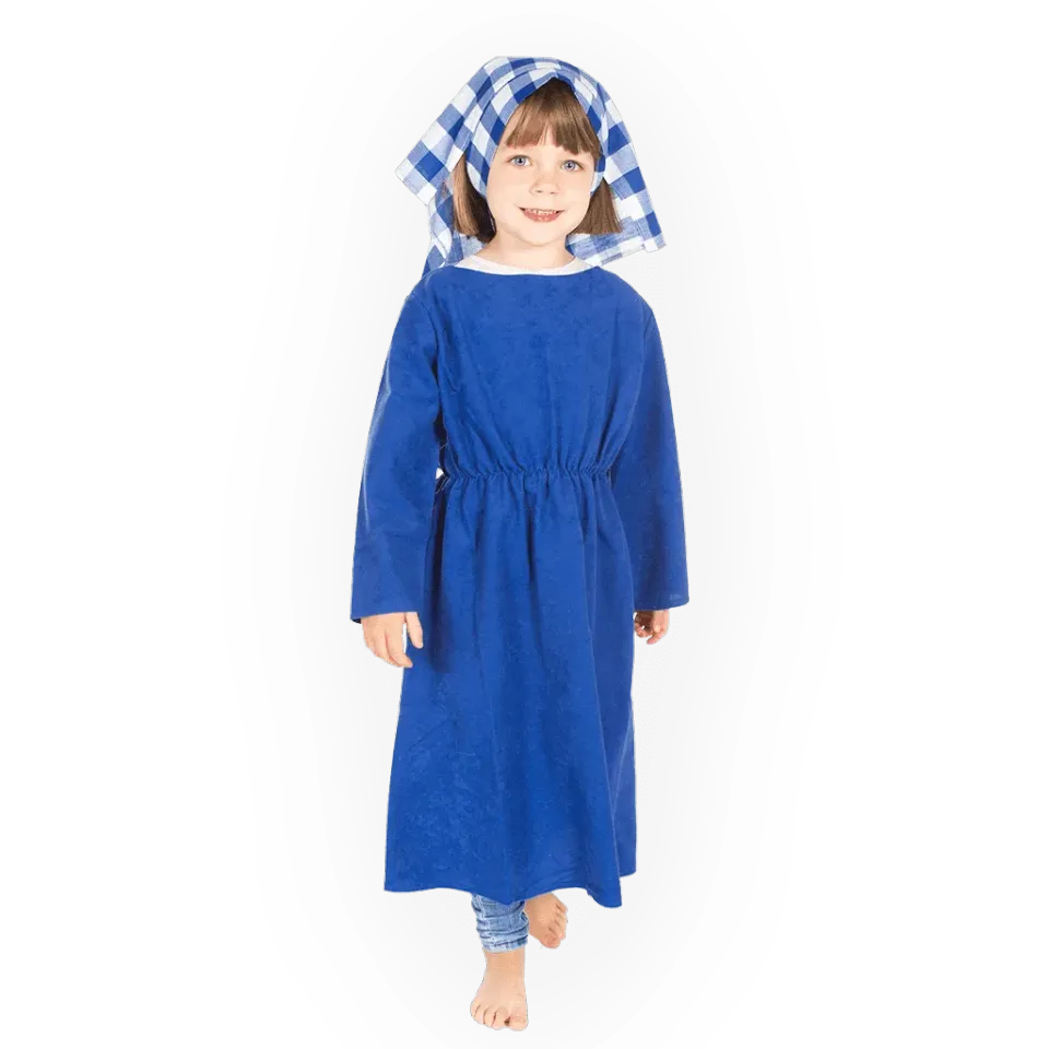 PRETEND TO BEE Mary costume Maria presepe bambina con velo