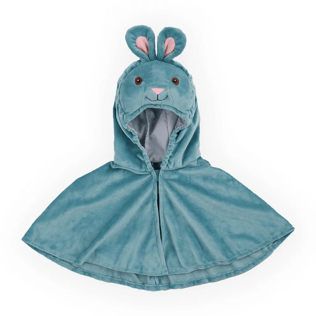 Pretend to Bee Bunny mantello coniglio azzurro