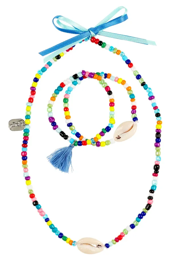 Souza! Fernanda set collana e bracciale multicolore bambina