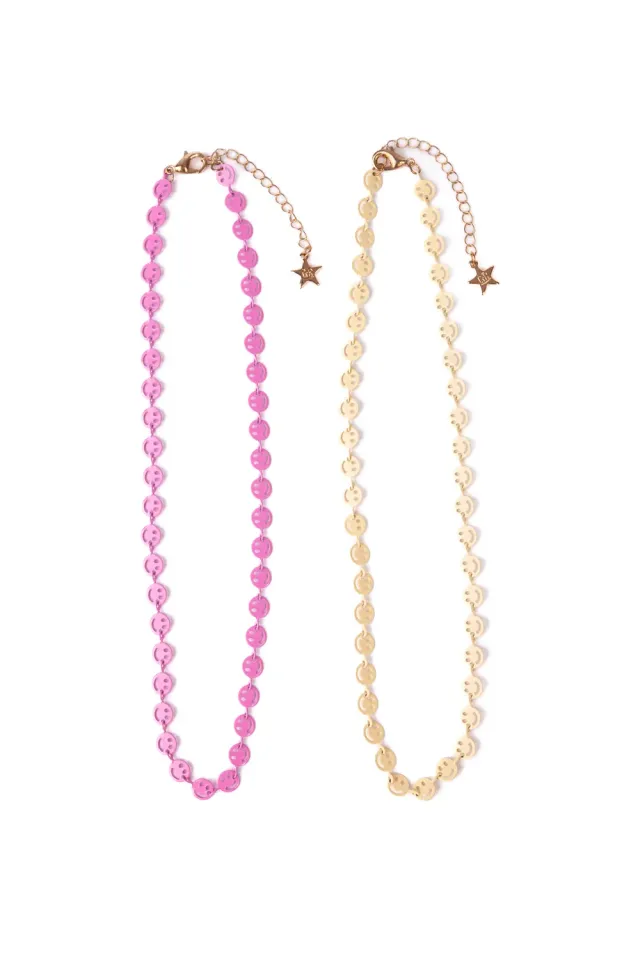 Great Pretenders Boutique Chic Collana Pink Lemonade