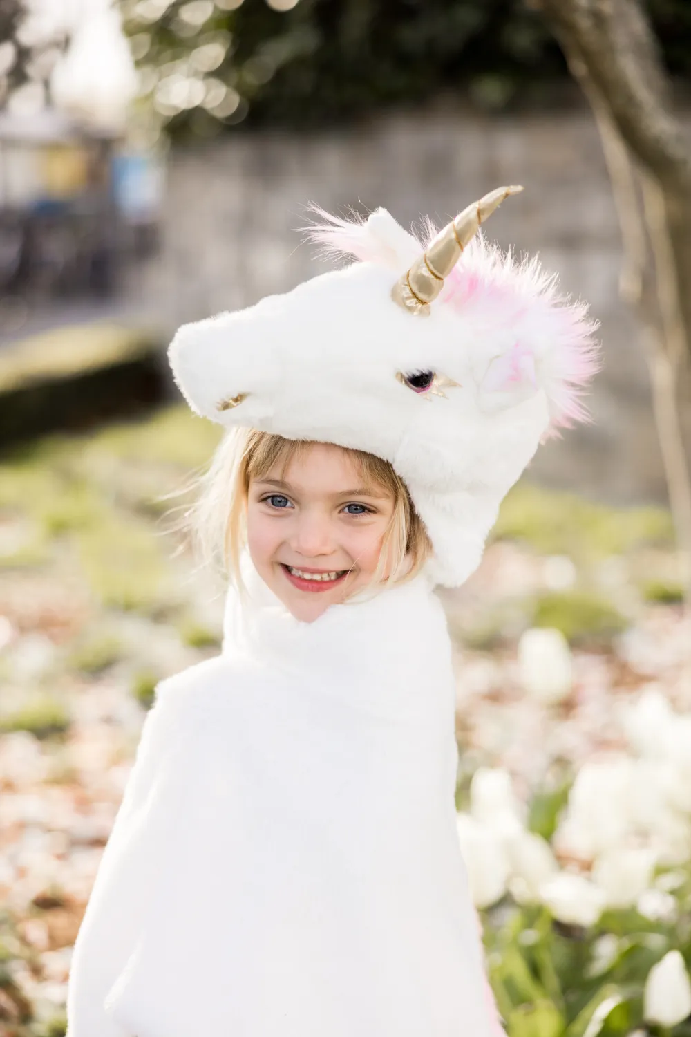 Great Pretenders Unicorn Cuddle mantello unicorno tasche