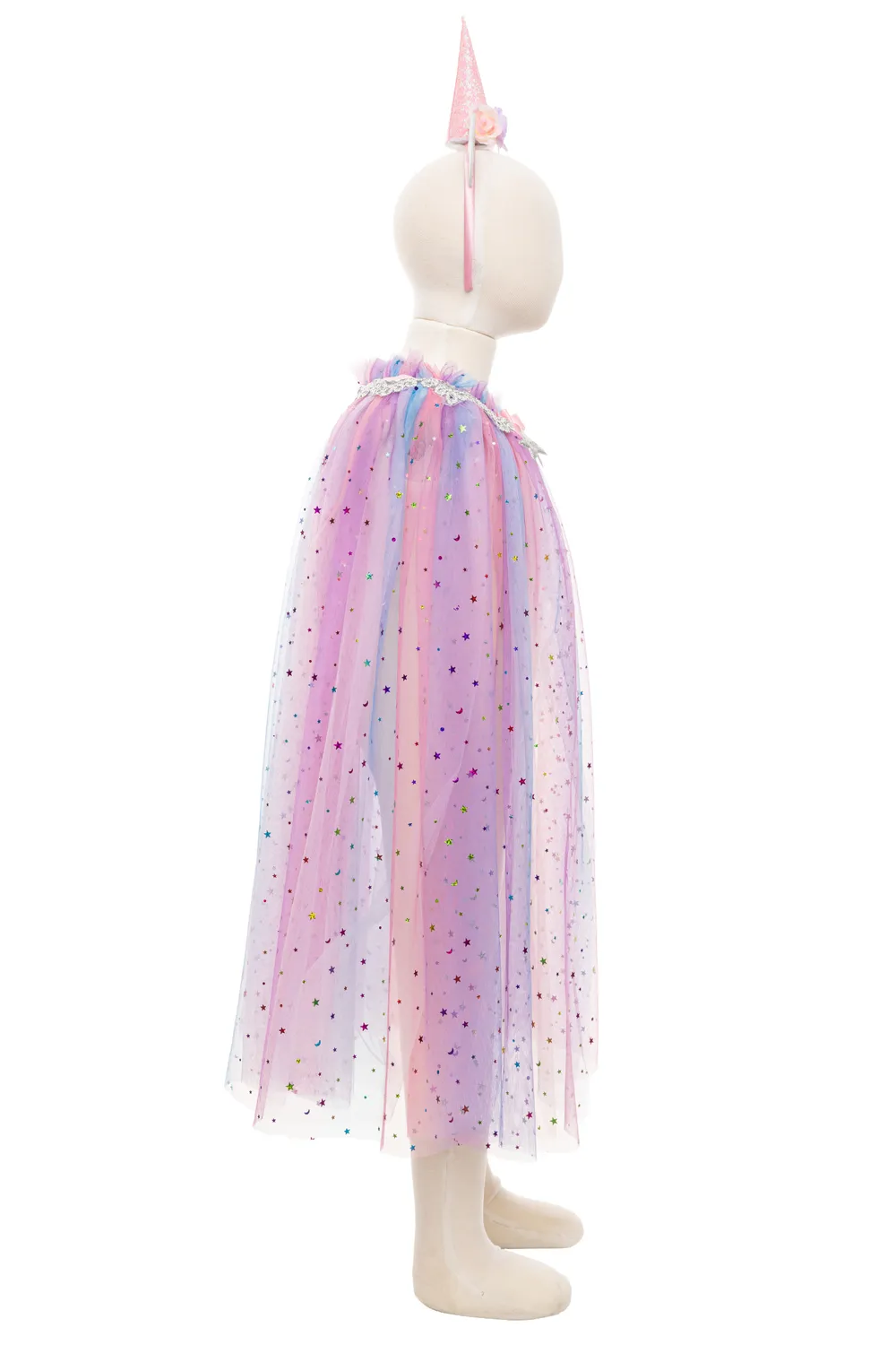 Great Pretenders Rainbow Unicorn mantello + cerchietto