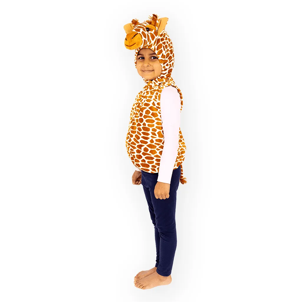 Pretend to Bee Giraffe gilet giraffa peluche con cappuccio