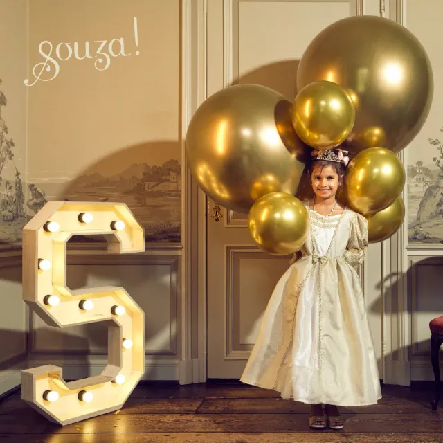 Souza! Frederique vestito principessa bambina oro