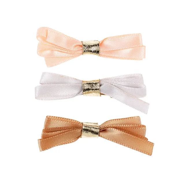 Souza Davida Bow mollettine fiocco bambina 3 pz 4 cm