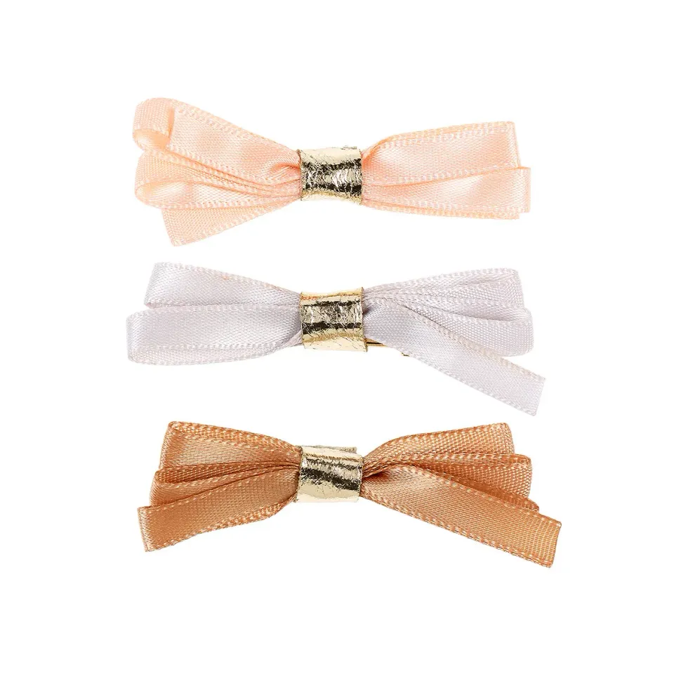 Souza Davida Bow mollettine fiocco bambina 3 pz 4 cm