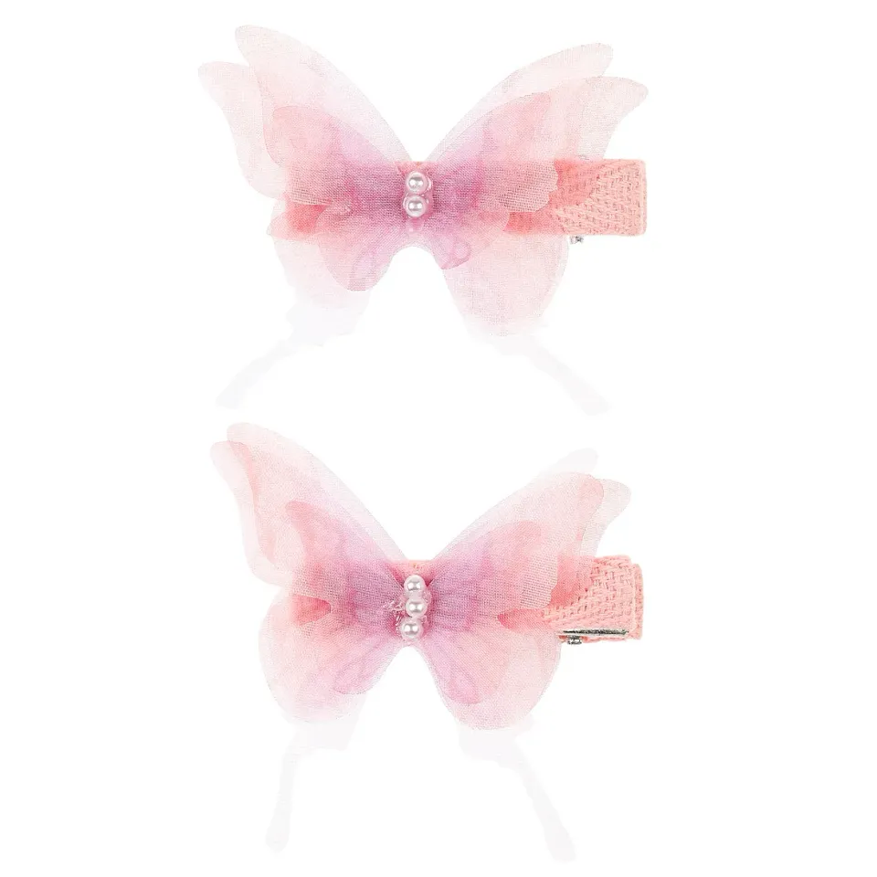 Souza Thyrza mollette farfalla rosa 2 pz