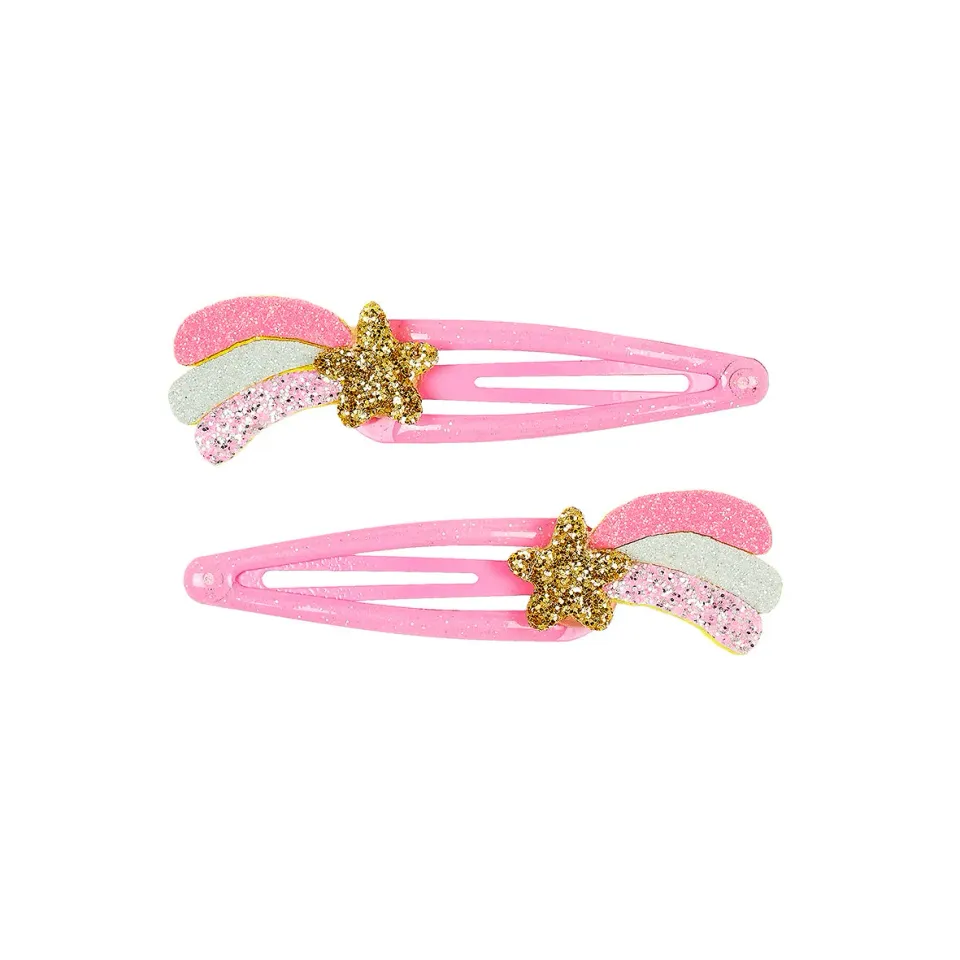 Souza! Faline Star mollette capelli stella rosa 2 pz
