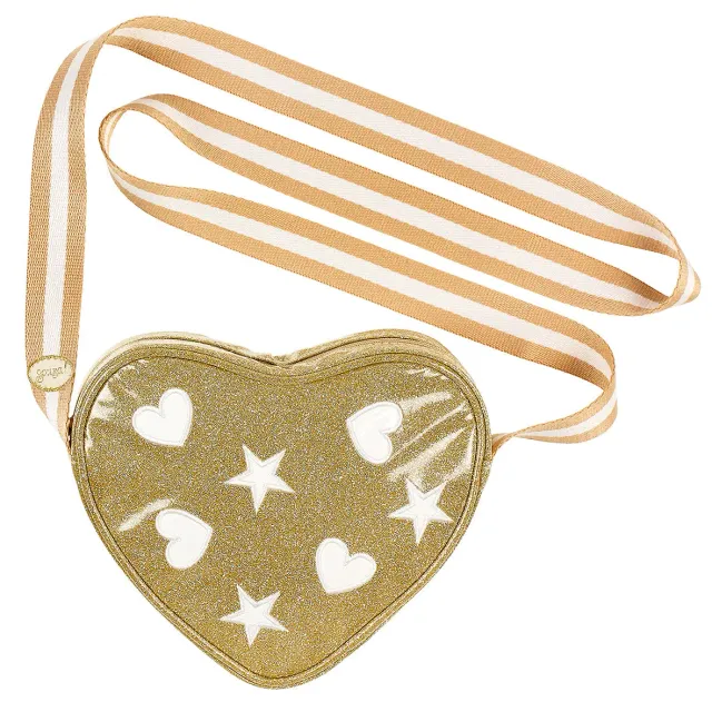 Souza Hearts & Stars borsa bambina oro cuori e stelle