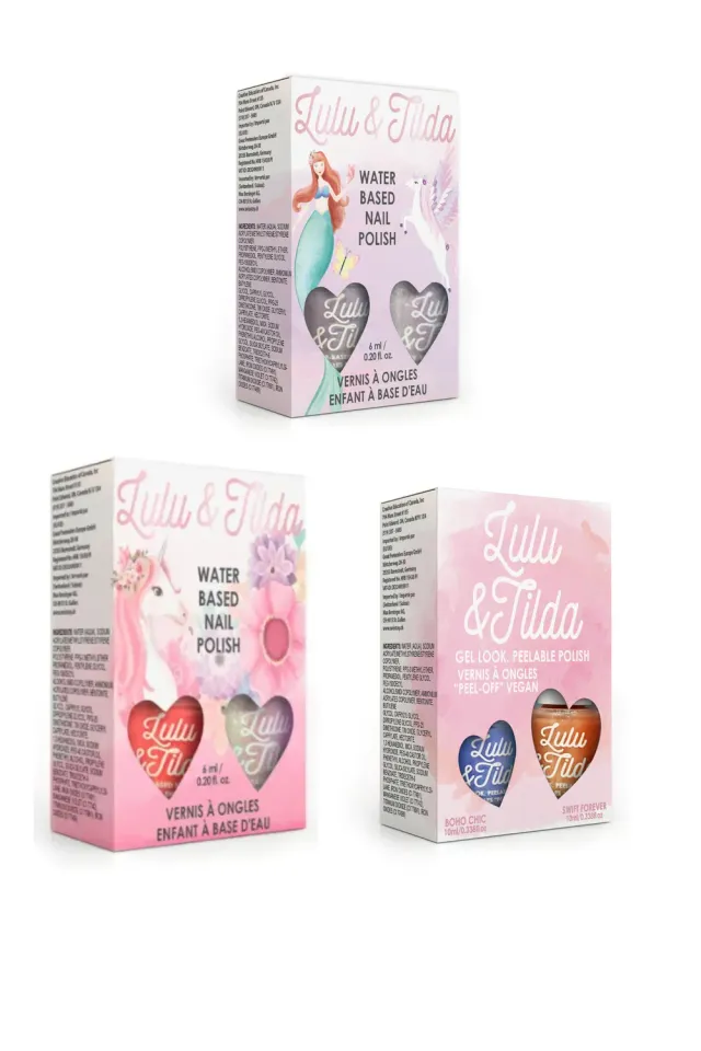 Great Pretenders Over the Rainbow smalto bambini set 6 pezzi pelabile
