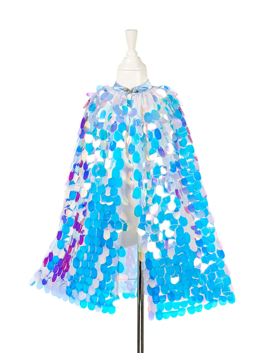 Souza! Lorelie mantello principessa bambina glitter blu