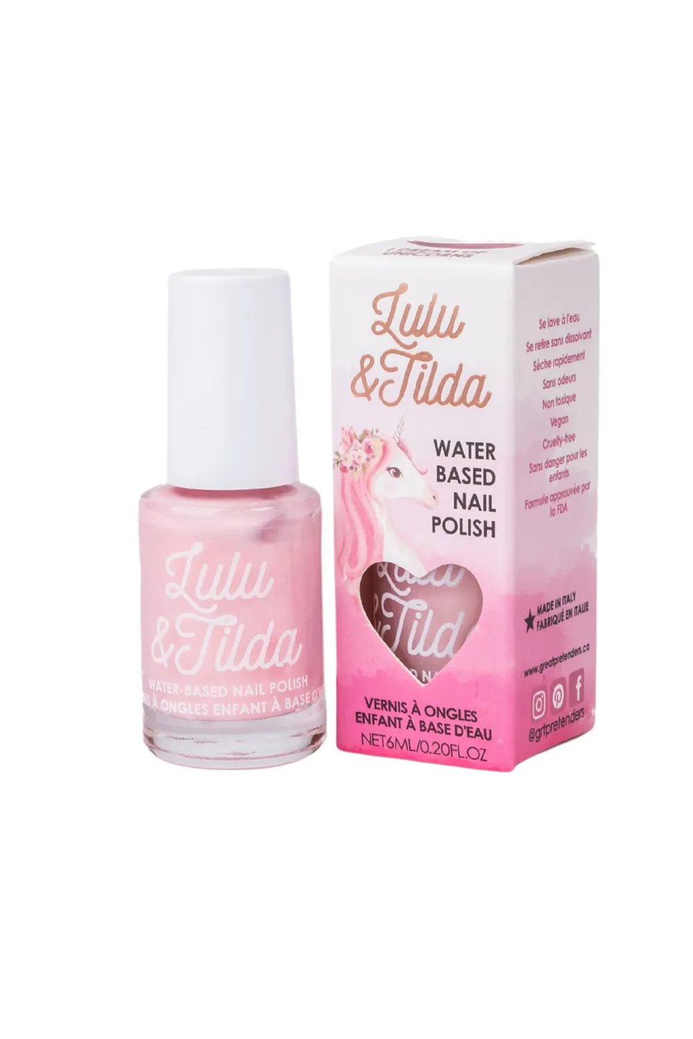Great Pretenders Lula e Tilda smalto lavabile bambini