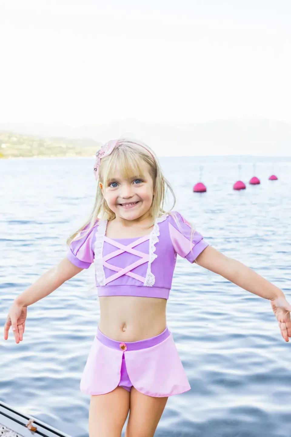 Great Pretenders Tower Princess costume bagno bambina principessa torre