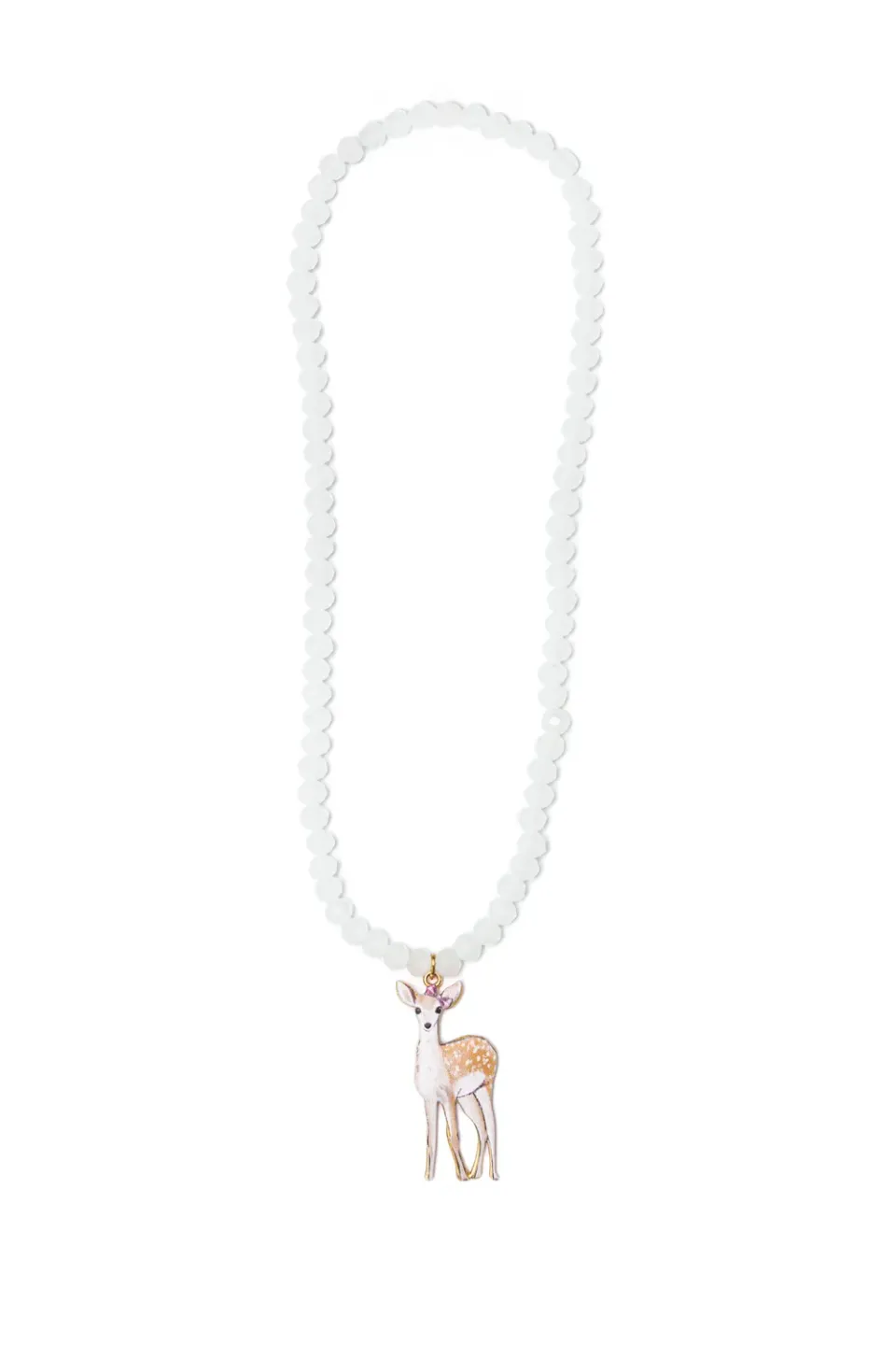 Great Pretenders Woodland Fawn collana cerbiatto bianca