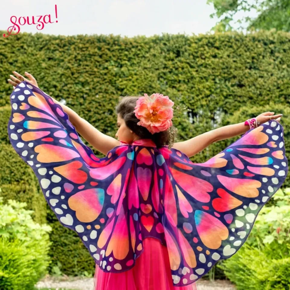 Souza! Papillon costume farfalla con ali poliestere