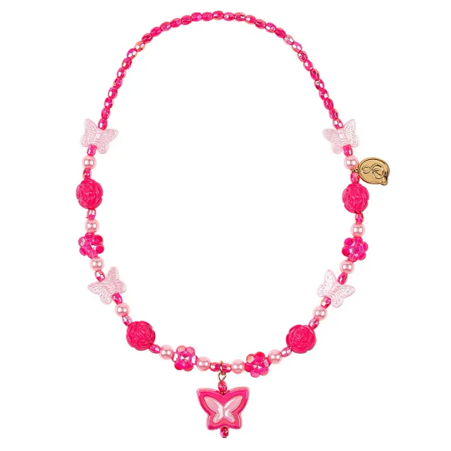 Souza! Milea Butterfly collana farfalla rosa