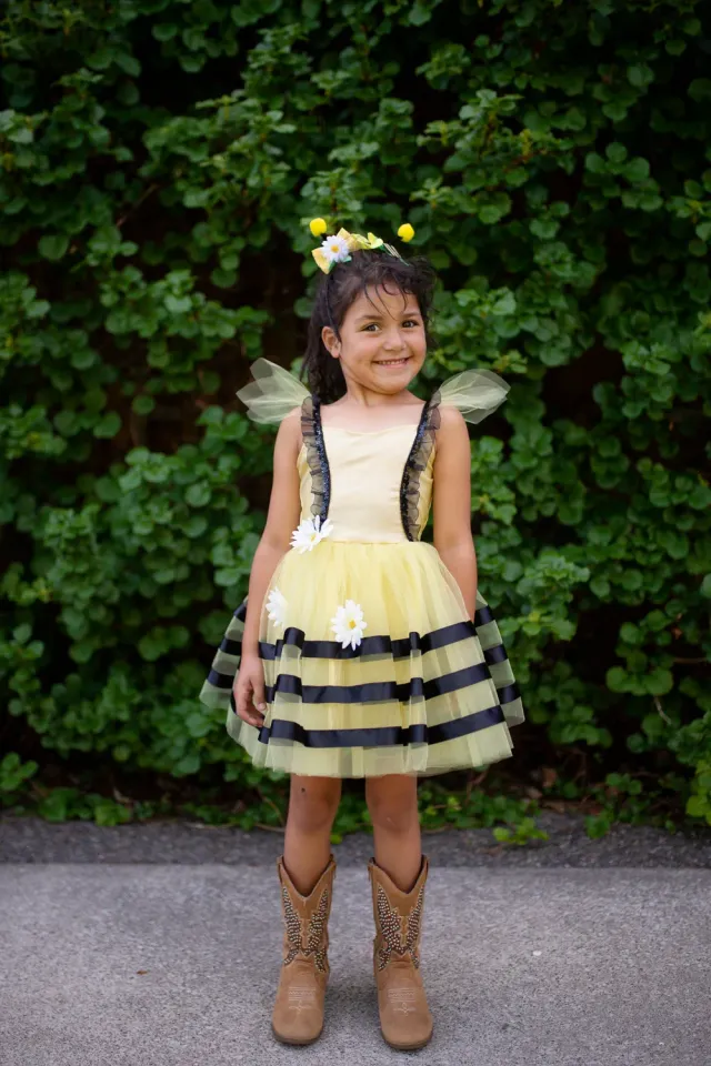 Great Pretenders Bumble Bee vestito ape con cerchietto