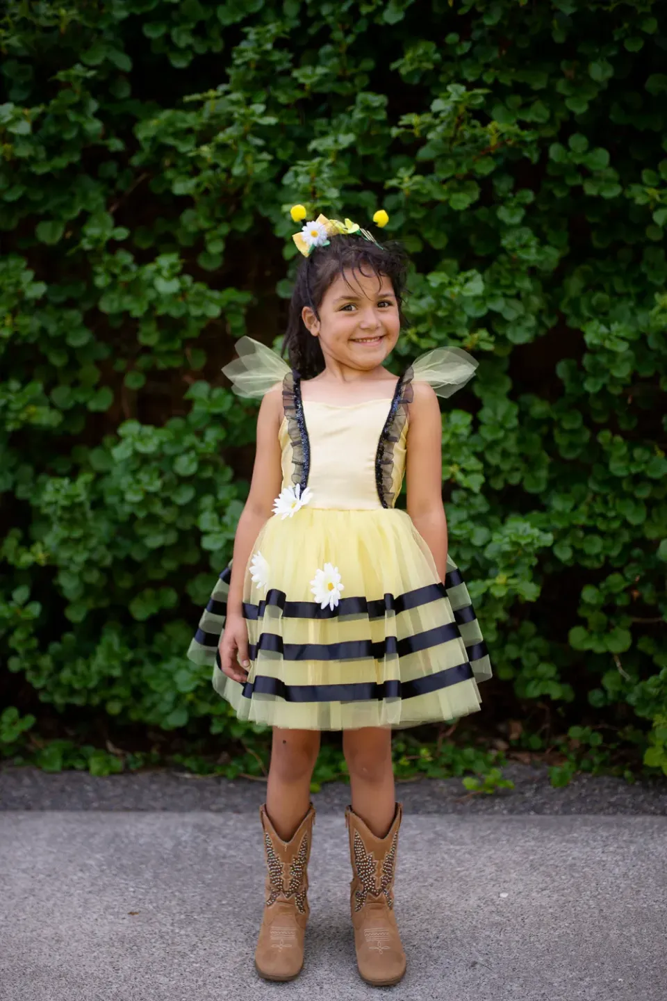 Great Pretenders Bumble Bee vestito ape con cerchietto