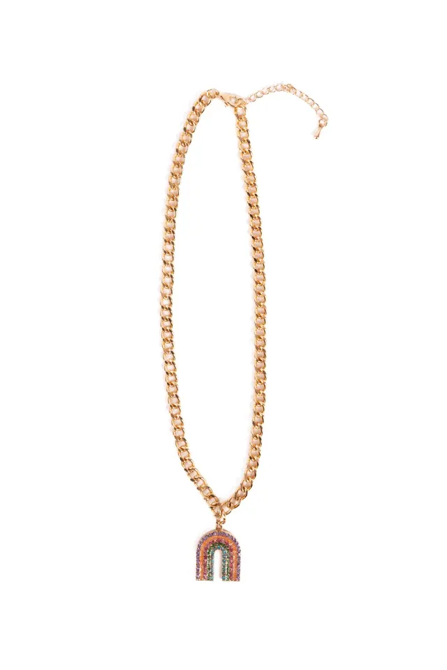 Great Pretenders Somewhere Over the Rhinestone collana arcobaleno