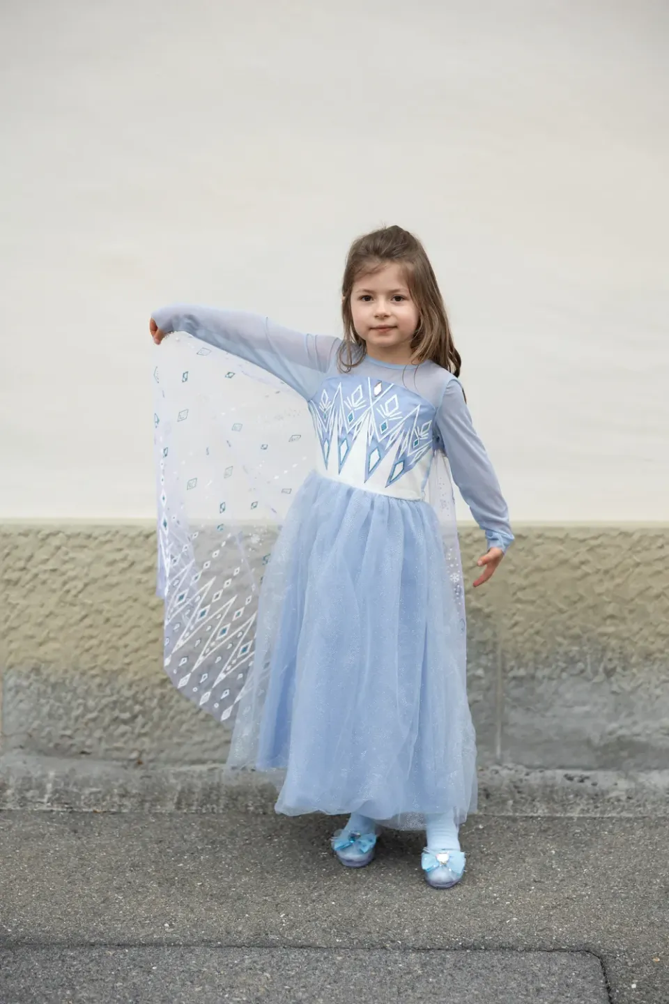 Great Pretenders Winter Princess abito principessa inverno azzurro