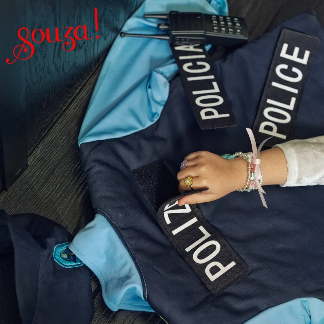 Souza! Policeman Set costume poliziotto blu